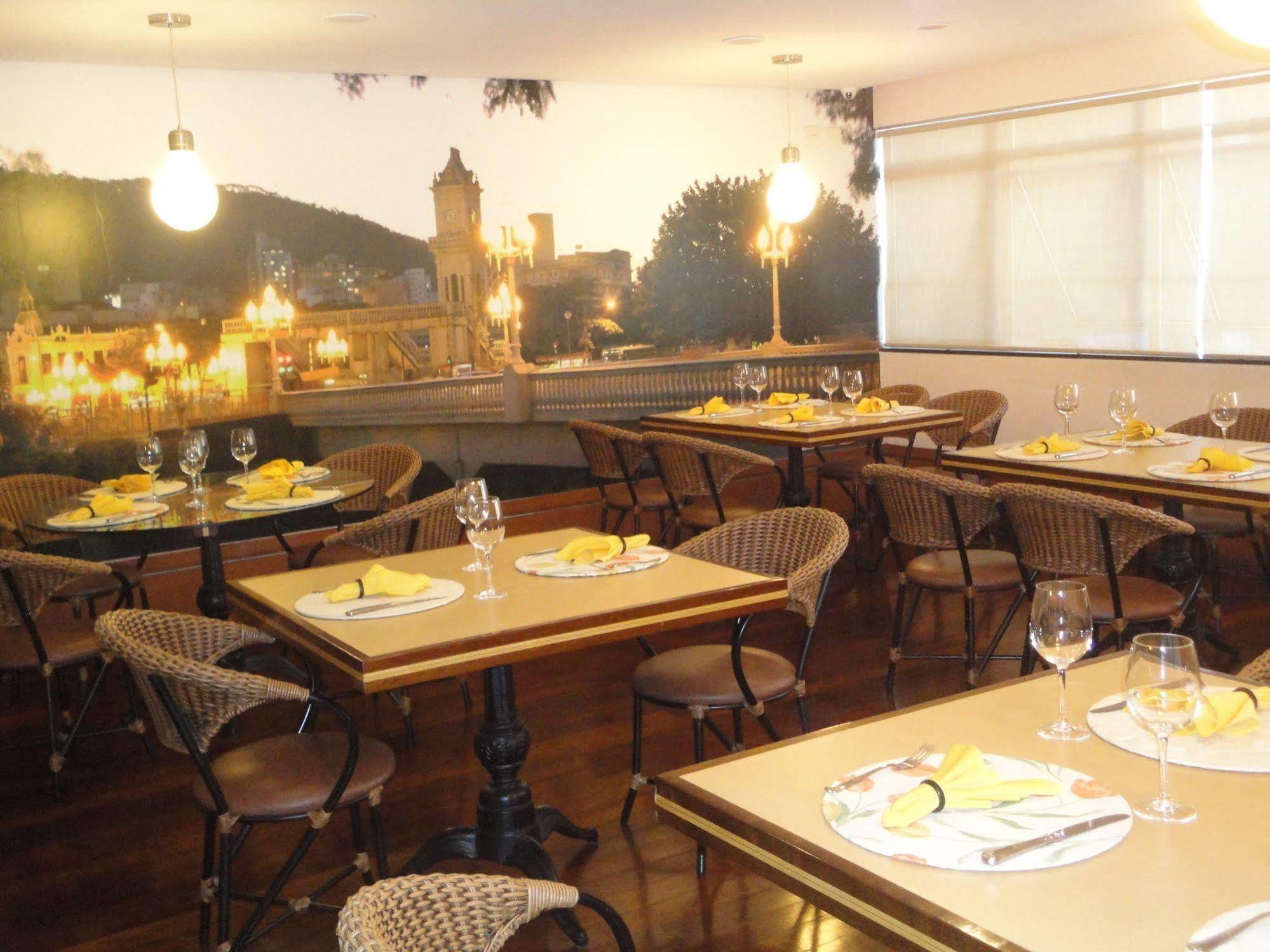 Constantino Hotel e Eventos Juiz de Fora Exterior foto The interior of the restaurant